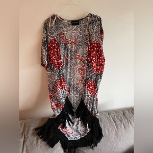 MINKPINK paisley kimono M/L